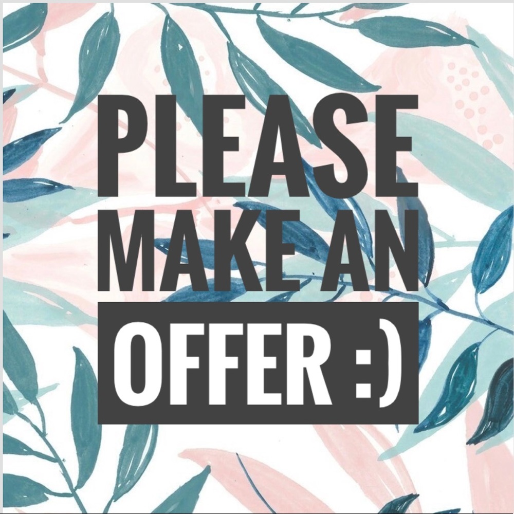Accept reasonable offers